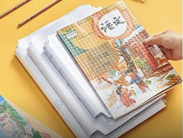 Premium Transparent Paper Sticker Book Cover Film | 30 Pcs- 3 Different Sizes -10 Each